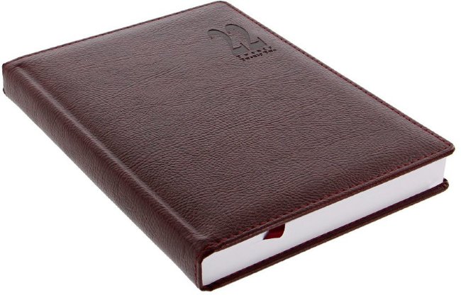 Ежедневник Letts MILANO A5 искусственная кожа, белые страницы, светло-коричневый Ежедневник Letts MILANO A5 искусственная кожа, белые страницы, светло-коричневый