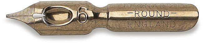 Перо Manuscript Round Hand №6 0.55мм бронзовое Перо Manuscript Round Hand №6 0.55мм бронзовое