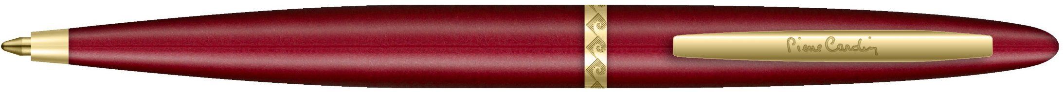 Ручка шариковая Pierre Cardin Capre, красная, позолота