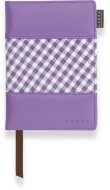 Записная книжка Cross Gingham, с ручкой, фиолетовый