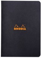 Тетрадь Rhodia Classic, A5, клетка, 80 г, черный