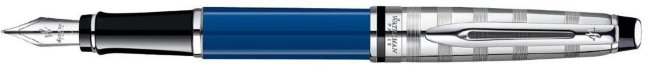 Перьевая ручка Waterman Expert 3 DeLuxe Obsession Blue CT