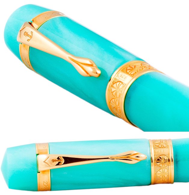 Ручка-роллер Ancora Perla Turquoise Gold Ручка-роллер Ancora Perla Turquoise Gold