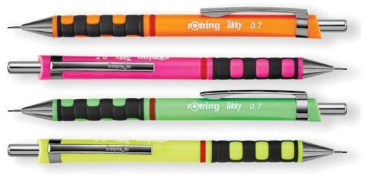 Карандаш механический Rotring Tikky 2007219 0.5мм розовый/неон Карандаш механический Rotring Tikky 2007219 0.5мм розовый/неон