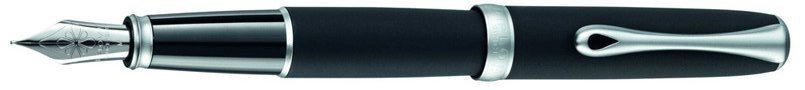 Перьевая ручка Diplomat Excellence Lapis Black Matt Chrome