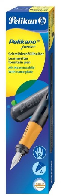 Ручка перьевая Pelikan Pelikano Junior, антрацитовая Ручка перьевая Pelikan Pelikano Junior, антрацитовая