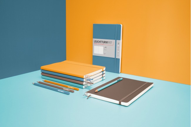 Записная книжка Leuchtturm Rising Colours А5 (нелинованная), 123 стр., мягкая обложка, теплая земля