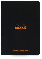 Тетрадь Rhodia Classic, A5, точка, 80 г, черный