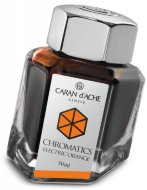 Флакон с чернилами Carandache CHROMATICS Electric Orange (50мл), оранжевый