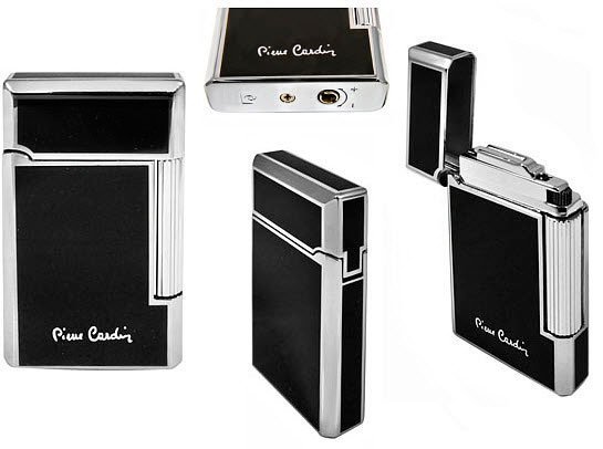 Набор Pierre Cardin шариковая ручка Tresor и кремниевая зажигалка черный лак, хром, гравировка Набор Pierre Cardin шариковая ручка Tresor и кремниевая зажигалка черный лак, хром, гравировка