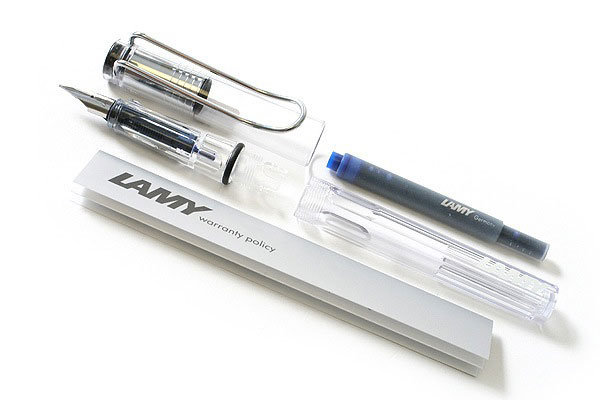 Перьевая ручка Lamy vista, прозрачный