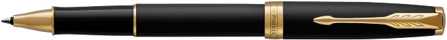 Ручка-роллер Parker Sonnet Core T528, Matt Black GT Ручка-роллер Parker Sonnet Core T528, Matt Black GT