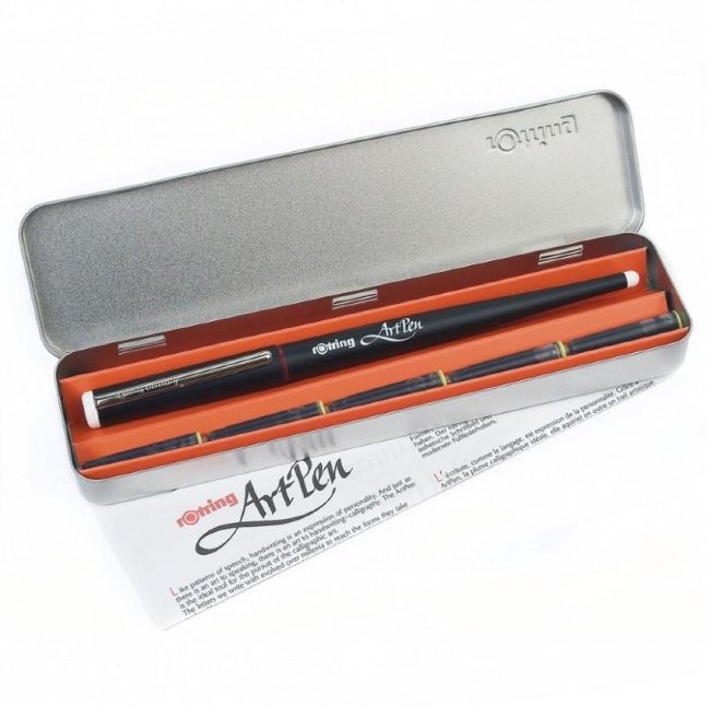 Ручка перьевая для каллиграфии Rotring Artpen Lettering 1903642 M Ручка перьевая для каллиграфии Rotring Artpen Lettering 1903642 M