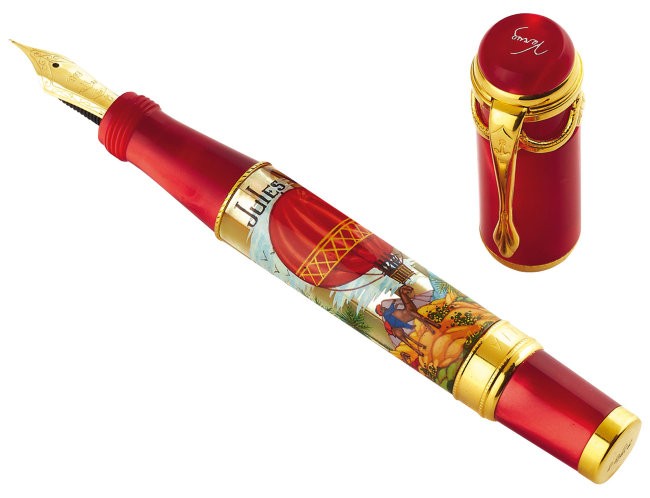 Перьевая ручка Ancora Jules Verne 5 weeks in a Balloon (Жюль Верн 5 недель на воздушном шаре)