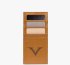 Держатель для кредитных карт кожаный Visconti VSCT коньячный