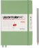 Еженедельник Leuchtturm Weekly Planner А5 2022г, 72л, мягкая обложка пастельный зеленый , Eng