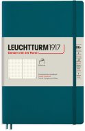 Записная книжка Leuchtturm Paperback В6+ (в точку), 123 стр., мягкая обложка, тихоокеански-зеленая