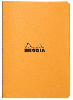 Тетрадь Rhodia Classic, A5, клетка, 80 г, оранжевый Тетрадь Rhodia Classic, A5, клетка, 80 г, оранжевый