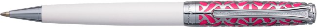 Шариковая ручка Pierre Cardin Color-Time, белый и розовый лак Шариковая ручка Pierre Cardin Color-Time, белый и розовый лак