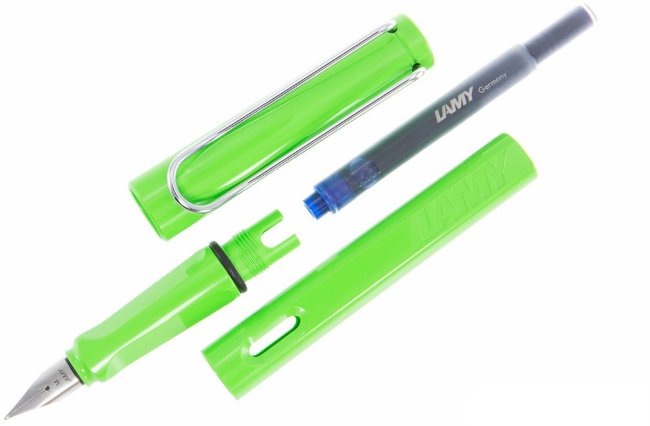 Перьевая ручка Lamy safari, зеленый