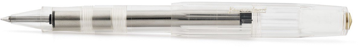 Ручка гелевая (роллер) Cassic Sport 0.7мм прозрачный корпус