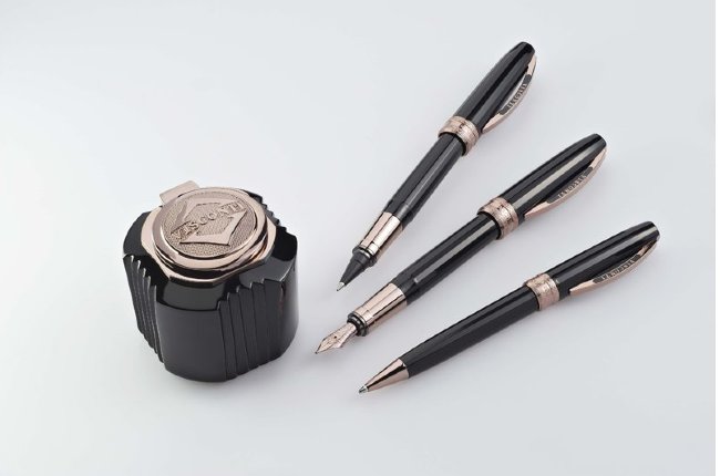 Ручка эко-роллер Visconti MICHELANGELO (бронза)