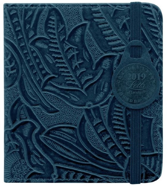 Еженедельник Letts BAROQUE 100x90мм, кремовые страницы, синий Еженедельник Letts BAROQUE 100x90мм, кремовые страницы, синий