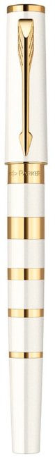 Ручка-5й пишущий узел Parker Ingenuity S F503 Ring Pearl & Metal GT Ручка-5й пишущий узел Parker Ingenuity S F503 Ring Pearl & Metal GT