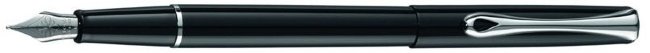 Перьевая ручка Diplomat Traveller Black Lacquer Перьевая ручка Diplomat Traveller Black Lacquer