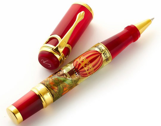 Ручка-роллер Ancora Jules Verne 5 weeks in a Balloon (Жюль Верн 5 недель на воздушном шаре) Ручка-роллер Ancora Jules Verne 5 weeks in a Balloon (Жюль Верн 5 недель на воздушном шаре)