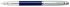 Перьевая ручка Sheaffer 100 Brushed Chrome Plated Cap Blue Barrel Nickel CT