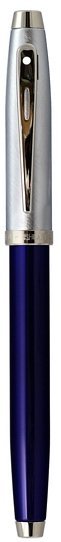 Перьевая ручка Sheaffer 100 Brushed Chrome Plated Cap Blue Barrel Nickel CT Перьевая ручка Sheaffer 100 Brushed Chrome Plated Cap Blue Barrel Nickel CT