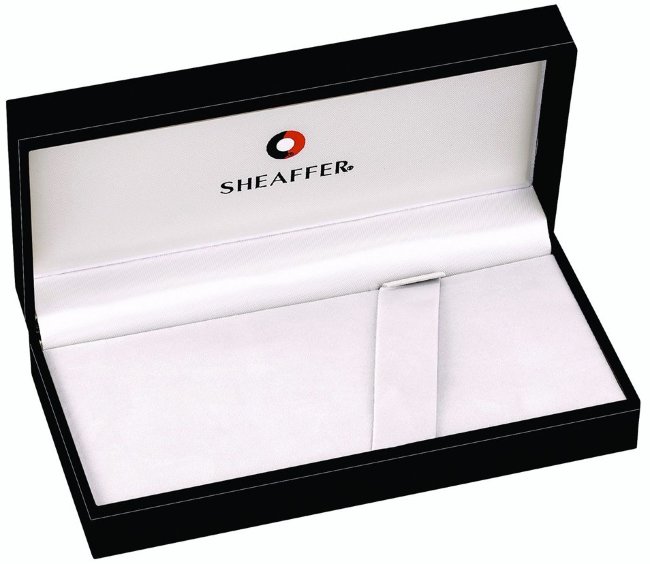 Перьевая ручка Sheaffer 100 Brushed Chrome Plated Cap Blue Barrel Nickel CT Перьевая ручка Sheaffer 100 Brushed Chrome Plated Cap Blue Barrel Nickel CT