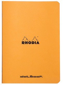 Тетрадь Rhodia Classic, A5, точка, 80 г, оранжевый Тетрадь Rhodia Classic, A5, точка, 80 г, оранжевый