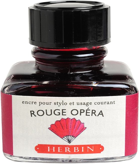 Чернила в банке Herbin, 30 мл, Rouge opera Розово-красный Чернила в банке Herbin, 30 мл, Rouge opera Розово-красный