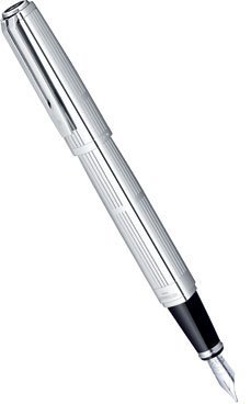 Перьевая ручка Waterman Exception, Precious Metals Sterling Silver Перьевая ручка Waterman Exception, Precious Metals Sterling Silver
