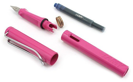 Перьевая ручка Lamy safari, розовый Перьевая ручка Lamy safari, розовый