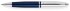 Шариковая ручка Cross Calais, Chrome/Blue Lacquer