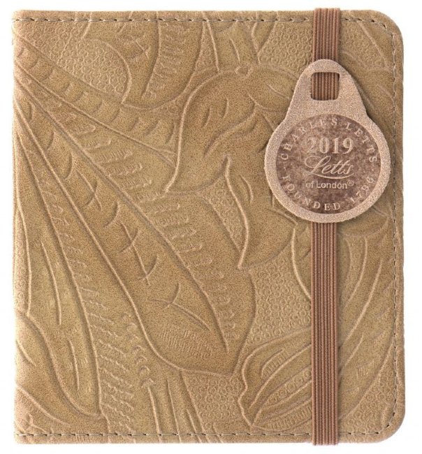 Еженедельник Letts BAROQUE 100x90мм, кремовые страницы, бежевый Еженедельник Letts BAROQUE 100x90мм, кремовые страницы, бежевый