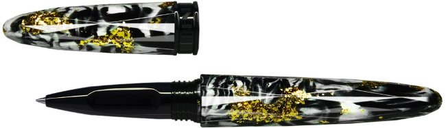 Ручка-роллер BENU Briolette Black & White Ручка-роллер BENU Briolette Black & White