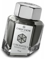 Флакон с чернилами Carandache CHROMATICS Infinite Grey (50мл), серый