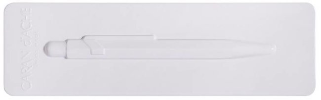 Коробка подарочная Caran d`Ache для ручек, белый металл Коробка подарочная Caran d`Ache для ручек, белый металл