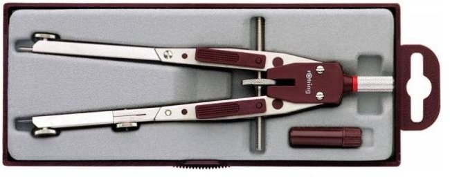 Циркуль Rotring Centro Giant S0214470 17см регулировочный вал