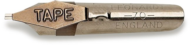 Перо Manuscript Tape 1мм бронзовое Перо Manuscript Tape 1мм бронзовое