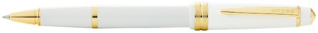 Ручка-роллер Cross Bailey Light Polished White Resin and Gold Tone