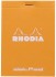 Блокнот Rhodia dotPad №12, 8,5х12 см, точка, 80 г, оранжевый
