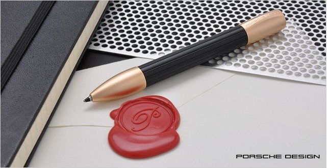 Шариковая ручка Porsche Design P`3140 Rosegold Шариковая ручка Porsche Design P`3140 Rosegold