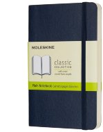 Блокнот Moleskine CLASSIC SOFT, нелинованный, синий сапфир