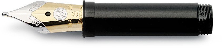 Перо Gold Nib 060 B 1.1мм золотое двухцветное 585 проба