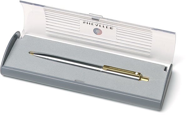 Шариковая ручка Sheaffer Sentinel Chrome Plated Cap Resin Blue Barrel CT Шариковая ручка Sheaffer Sentinel Chrome Plated Cap Resin Blue Barrel CT